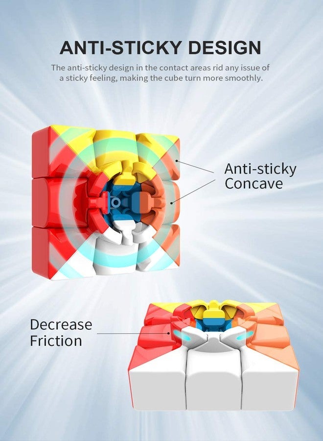 D ETERNAL Speed Cube Combo Set of 3x3x3 and Mastermorphix Cubes Puzzle Game Toy - Image 5